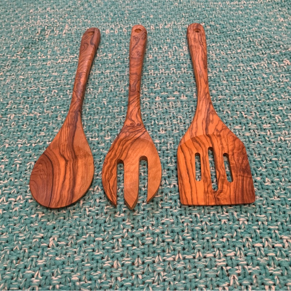 Wooden Kitchen Utensil Set